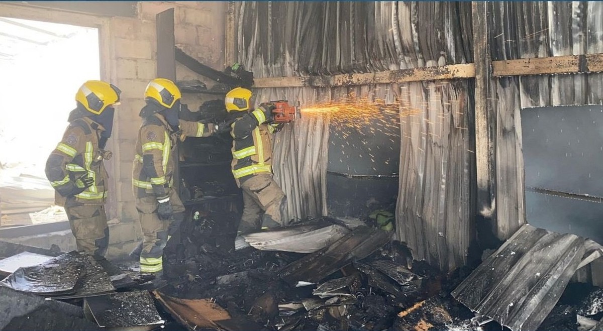 Firefighters control warehouse fire in Shuwaikh Industrial Area