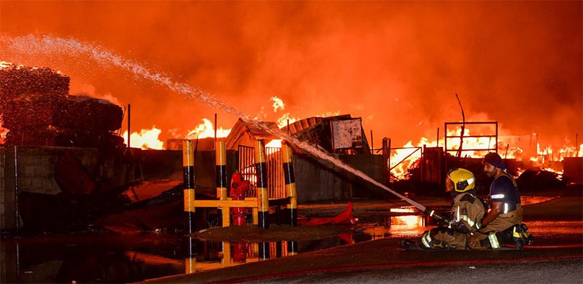 Blaze Erupts in Amghara; Three Rescued from Sinking Boat in Kuwait