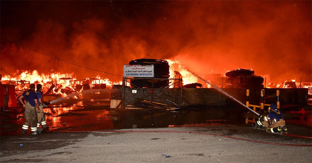 Blaze Erupts in Amghara; Three Rescued from Sinking Boat in Kuwait