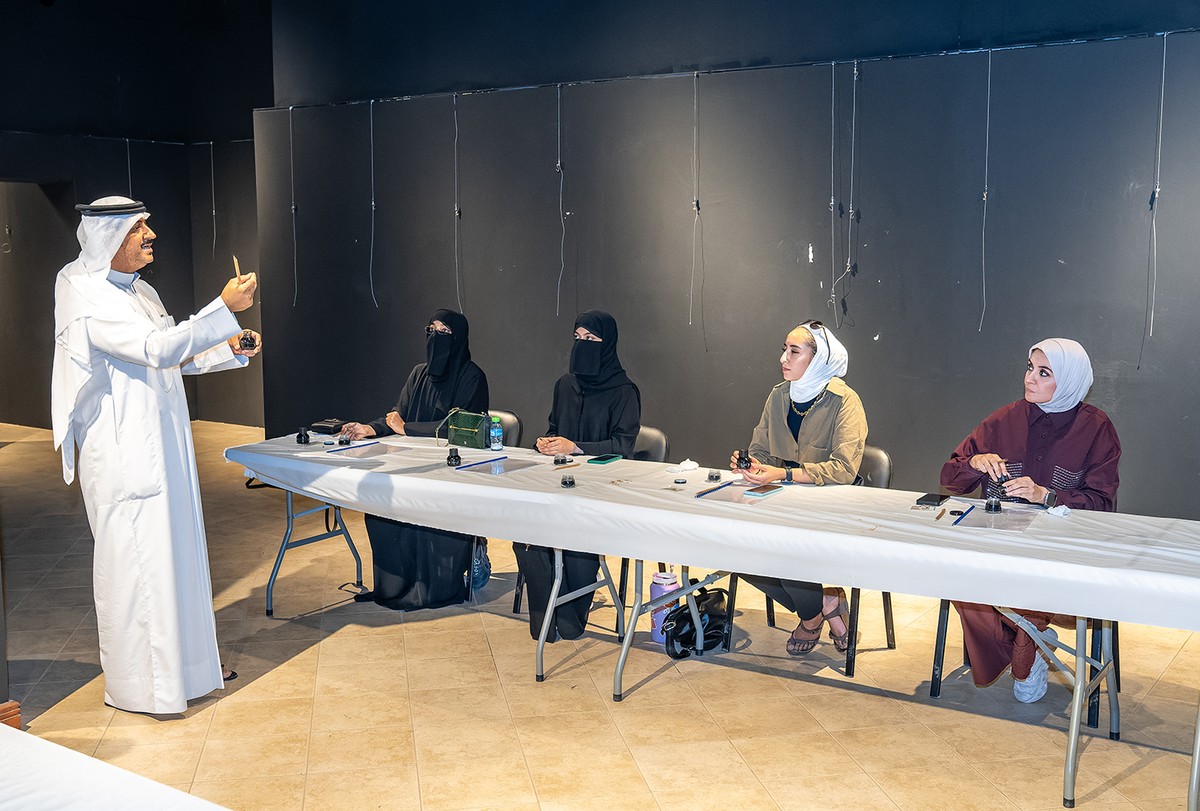 Museum of Modern Art celebrates the beauty of Arabic calligraphy in a workshop