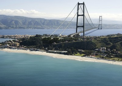 Italy OKs $15.5B project to build world's longest suspension bridge from mainland to Sicily