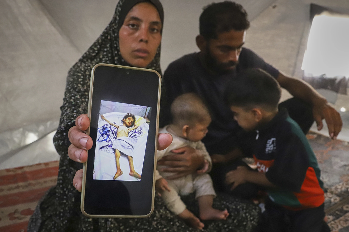 Skeletal Children in Gaza Contradict Netanyahu&rsquo;s &lsquo;No Starvation&rsquo; Stance