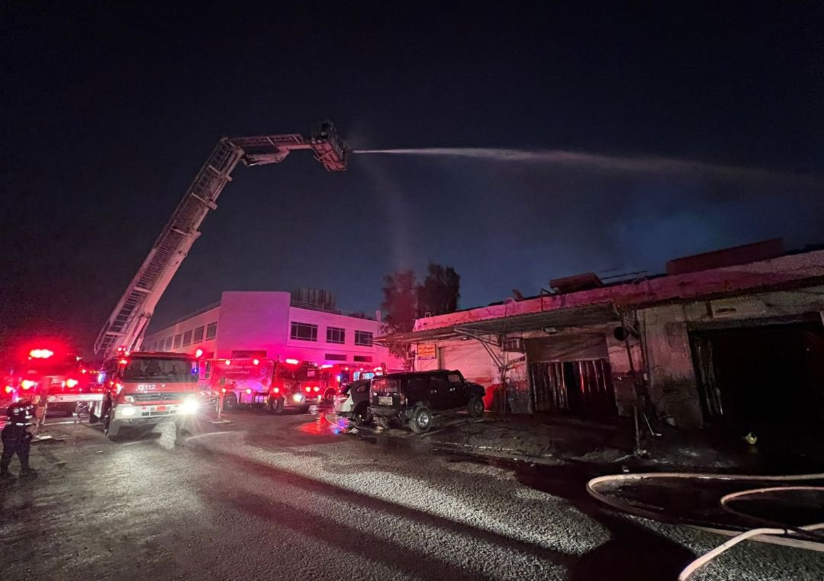Fire Contained at Metal Factory in Shuwaikh Industrial Area