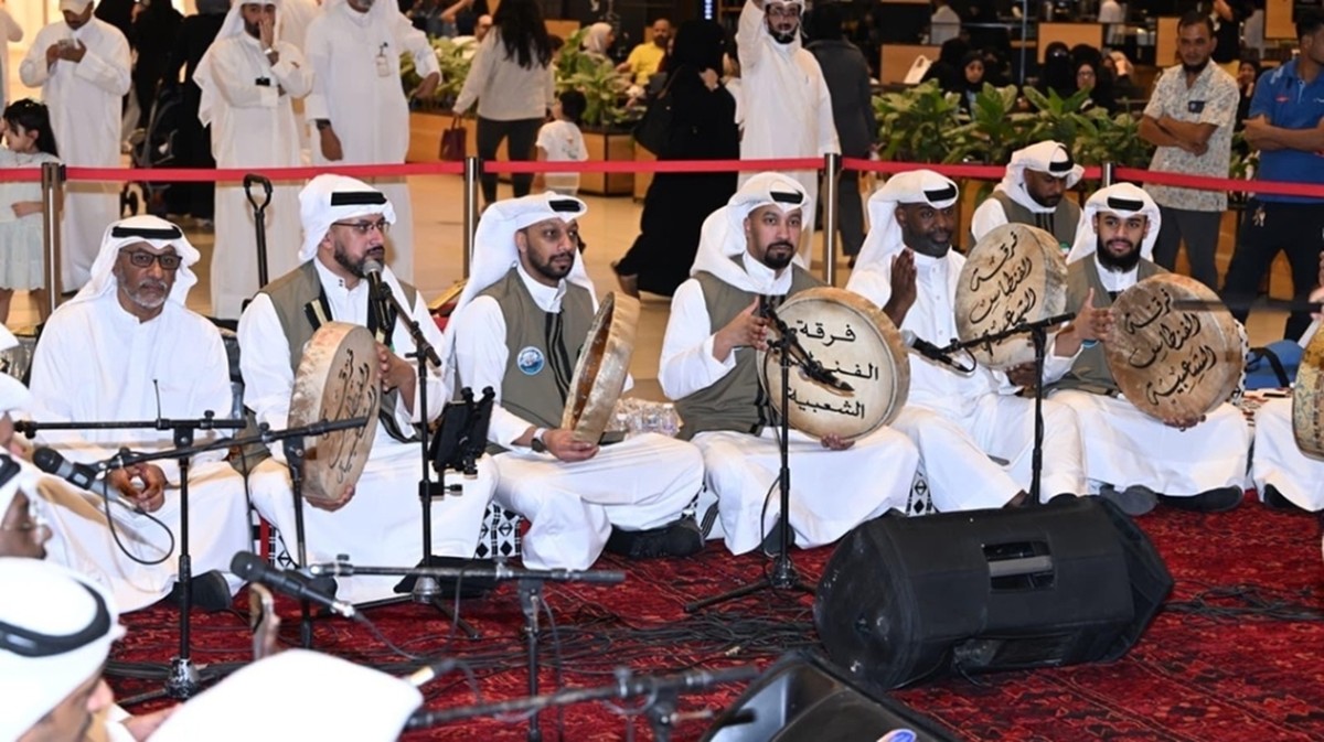 Al-Fintas Band brings Kuwaiti folklore to The Avenues Mall