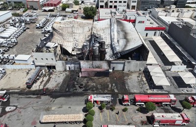 Early Response Stops Factory Fire from Spreading in Ahmadi | arabtimes