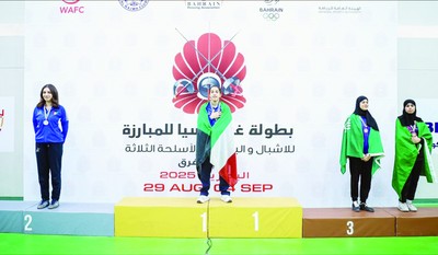 Kuwait adds 6 medals at West Asia Fencing Championship