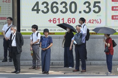 Asian shares rise after Japan's PM announces plan to resign