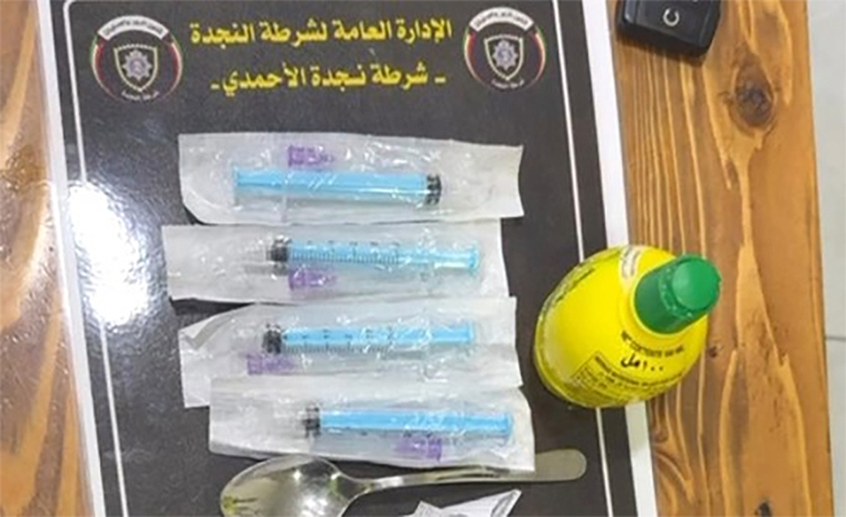 Drug Addiction Leads to Theft: Stolen Delivery Vehicle Recovered in Ahmadi