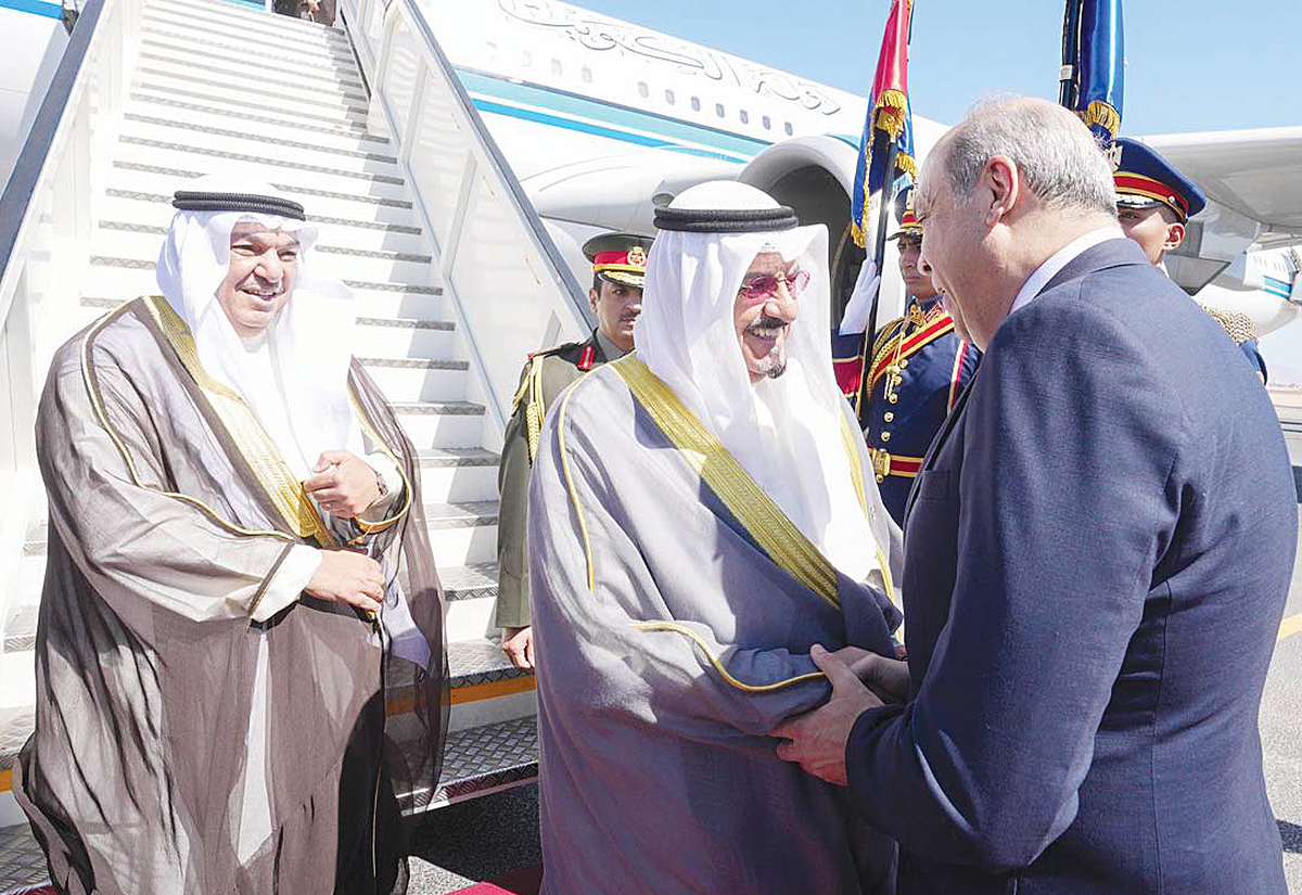 Kuwait Amir&rsquo;s Representative in Egypt as world leaders throw weight behind Gaza ceasefire deal