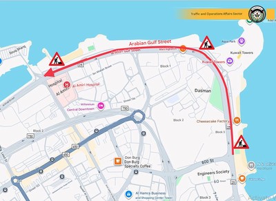 Drivers Alert: Gulf Street Lanes Closed for 20 Days, Damascus Street Reopens