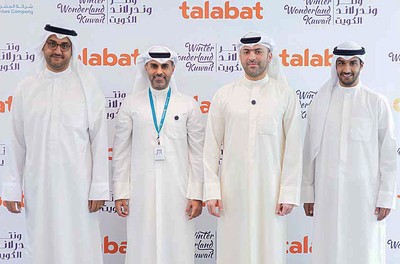 talabat partners with TEC to sponsor Winter Wonderland Kuwait Season 4