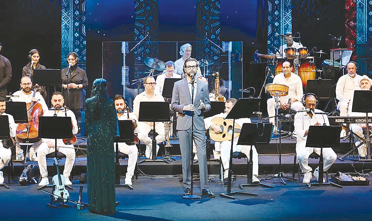 Maestra Amal Guermazi leads &lsquo;Mazzika&rsquo; orchestra in a landmark concert in Kuwait