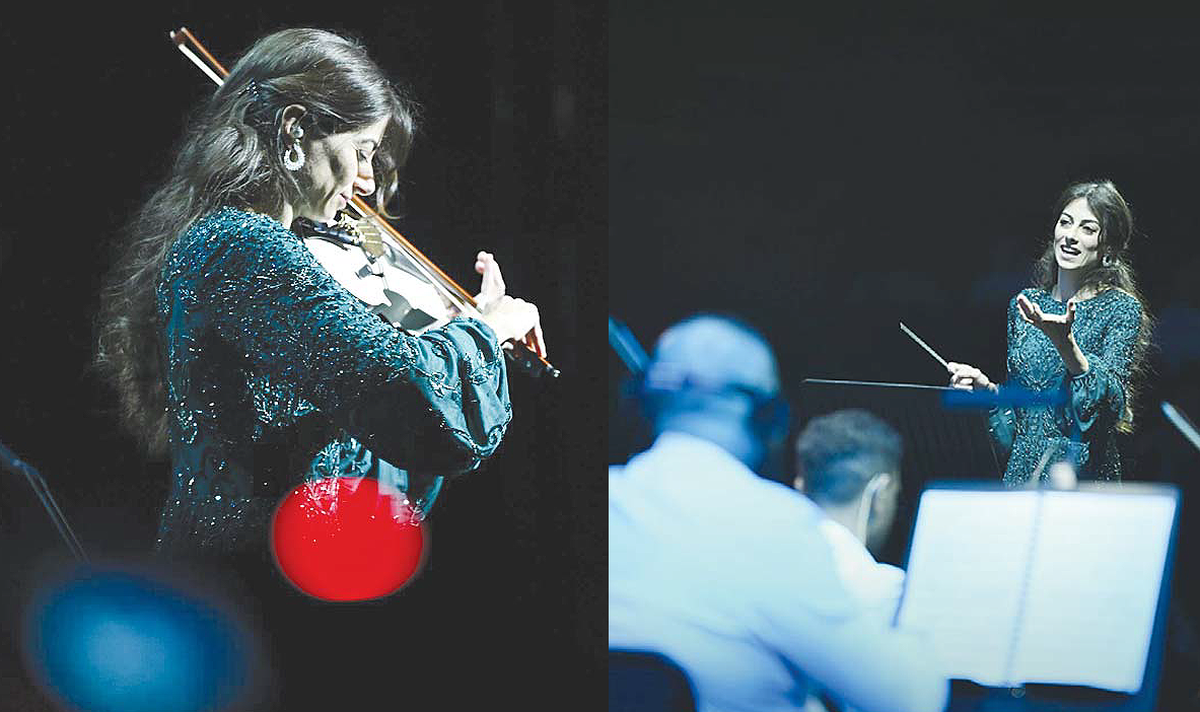 Maestra Amal Guermazi leads &lsquo;Mazzika&rsquo; orchestra in a landmark concert in Kuwait