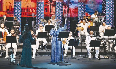Maestra Amal Guermazi leads ‘Mazzika’ orchestra in a landmark concert in Kuwait