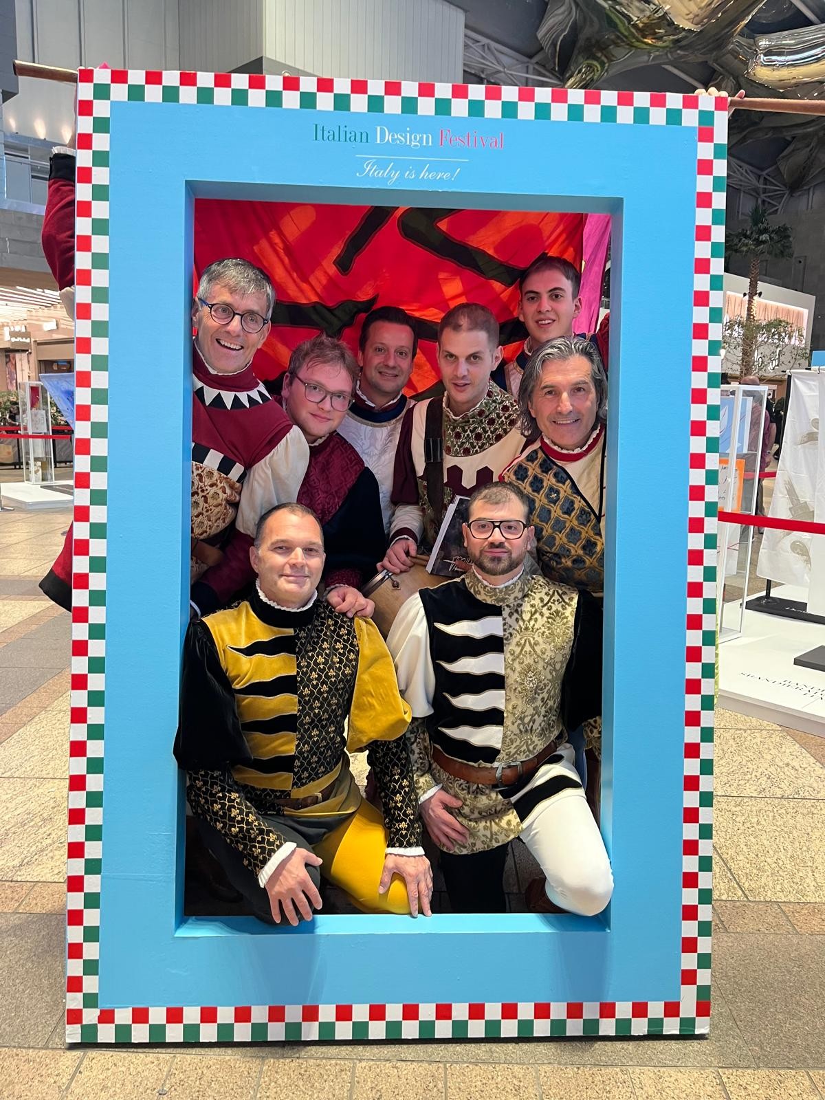 Italian Magic Unfolds at Avenues Mall with Dazzling Flag-Waving Show