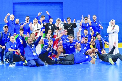 Kuwait handball team eyes historic gold against Saudi Arabia