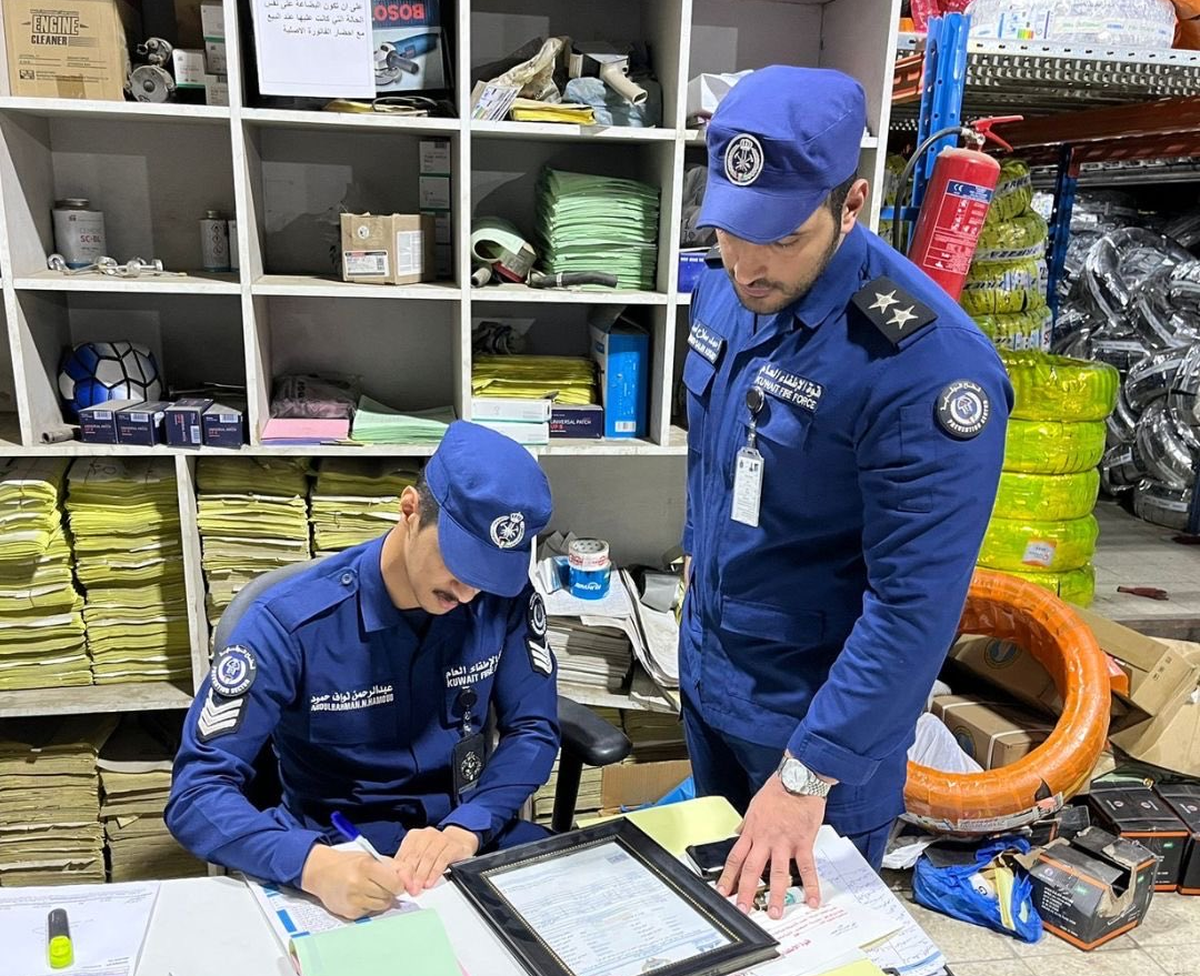 100 Shops and Buildings Warned for Fire Safety Non-Compliance in Shuwaikh