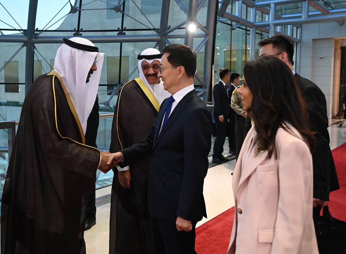 Chinese VP ends Kuwait official visit