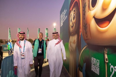 Prince Fahad visits the Athletes’ Village ahead of Riyadh 2025 Islamic Solidarity Games kick-off