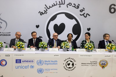 UN highlights “Football for Humanity” initiative in Kuwait: Children are the agents of change