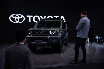 Japan's Toyota, hurt by US President Trump's tariffs, reports a drop in profit