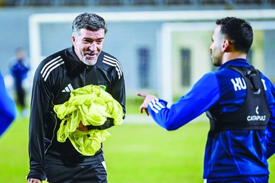 Kuwait begins training in Doha ahead of Mauritania playoff