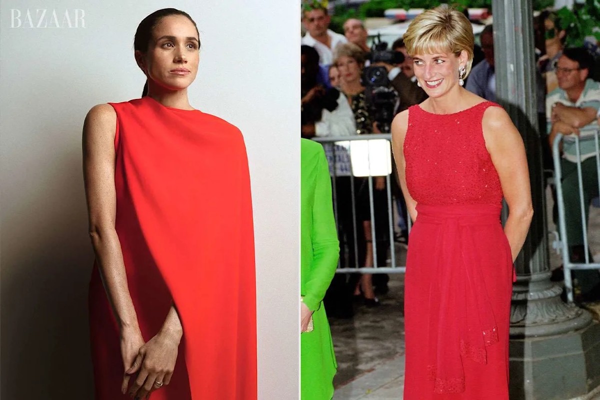 Meghan&rsquo;s latest fashion cover sparks Diana comparisons on social media