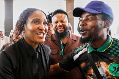 Daughter of ex-S.African leader Zuma accused of luring men to fight in Russia-Ukraine war