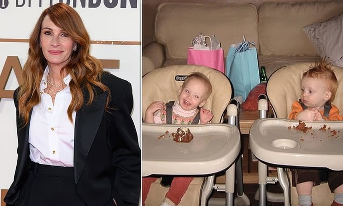 Julia Roberts shares rare photo of twins on their 21st birthday