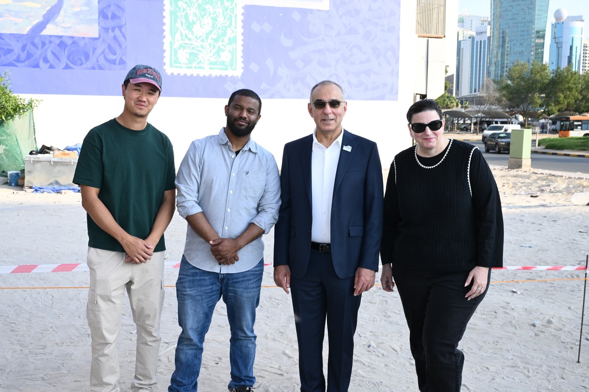 Kuwait's NCCAL unveils new mural in collaboration with Canadian Embassy