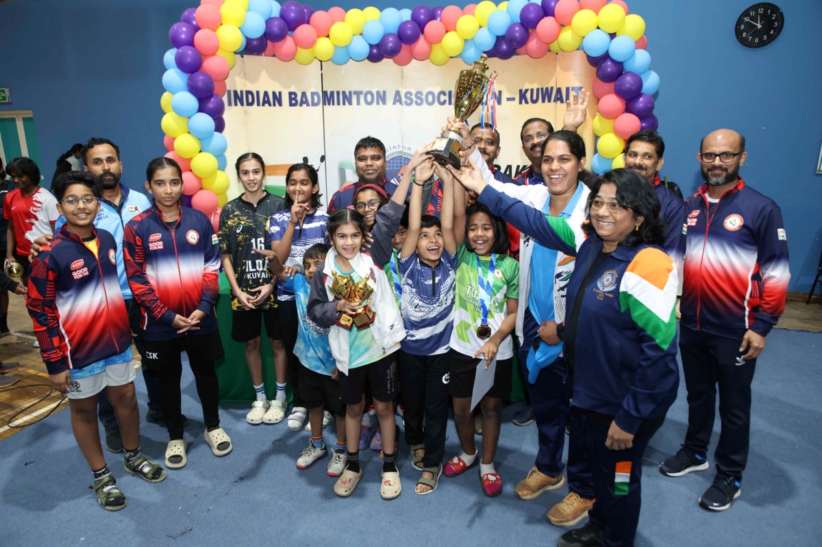 Indian Educational School - Bhavans lifts team championship