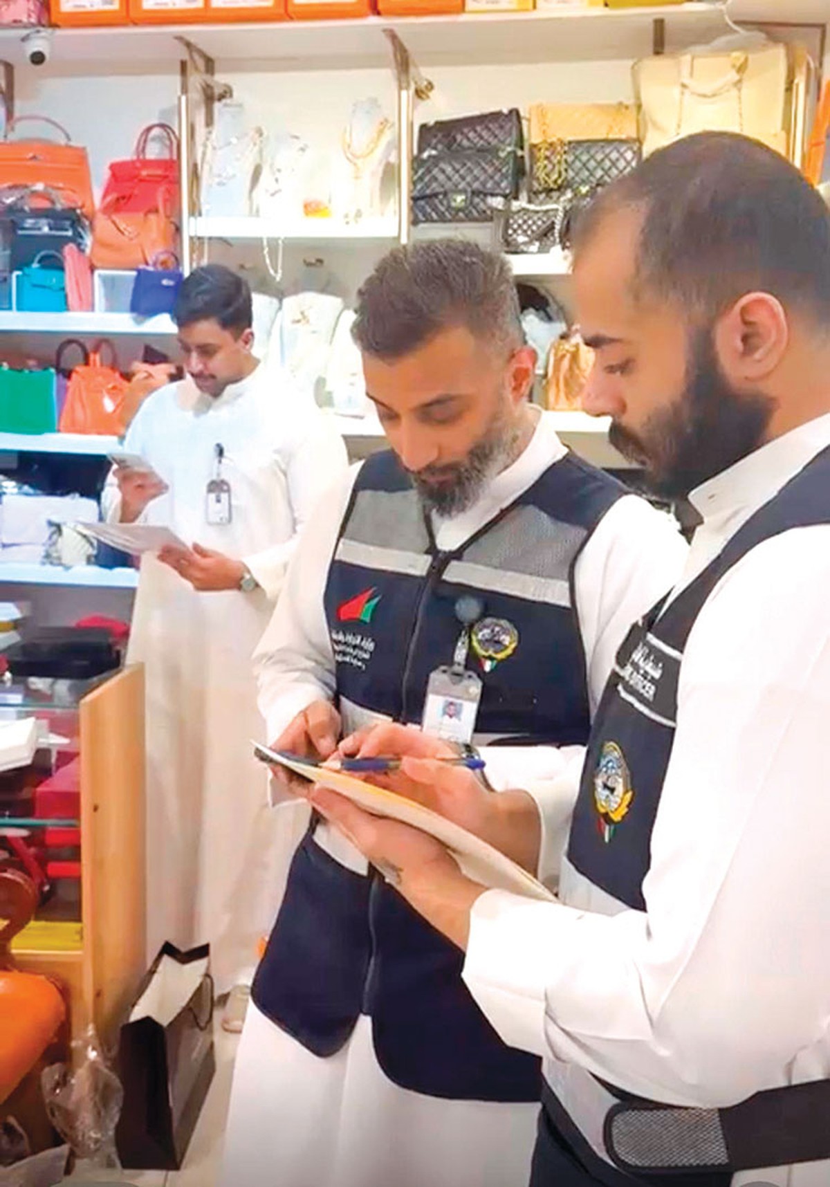 Used Tire Warehouse Closed, Fake Goods Confiscated in Hawally and Salmiya