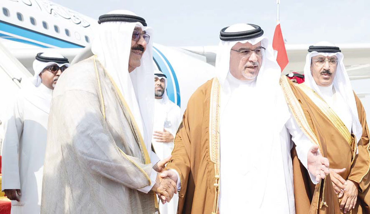 Kuwait Amir highlights unity, stability at summit in Bahrain