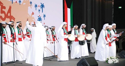 Kuwait top brass grace UAE National Day