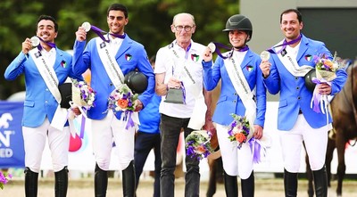 Kuwait wins silver at Asian Show Jumping Championship in Thailand