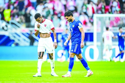 Kuwait stumbles as Jordan marches on