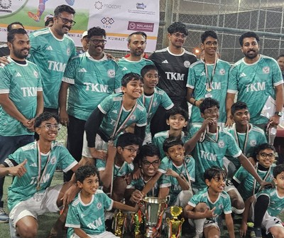 CETAA Kuwait hosts vibrant Kids Football tournament; KEA crowned champion