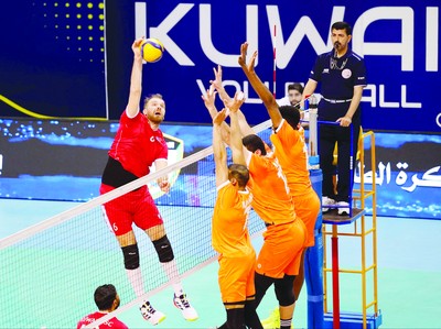 Kuwait Club and Kazma launch 59th Volleyball League season