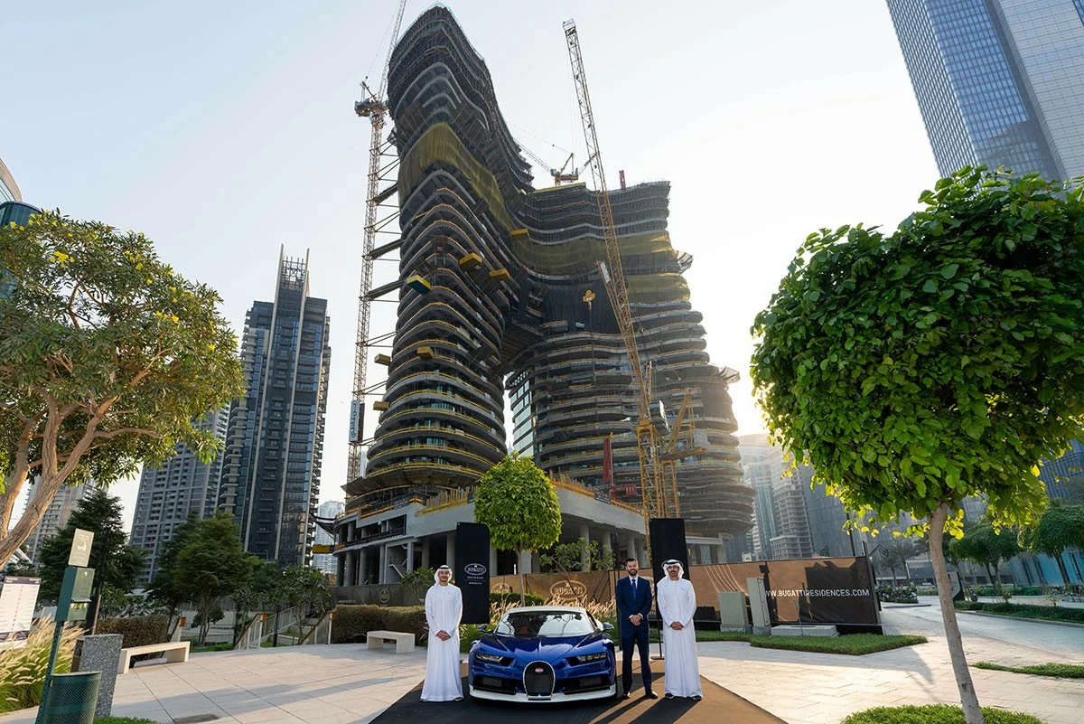 The Middle East’s Most Expensive Penthouse at Bugatti Residences by Binghatti Sold for 550M
