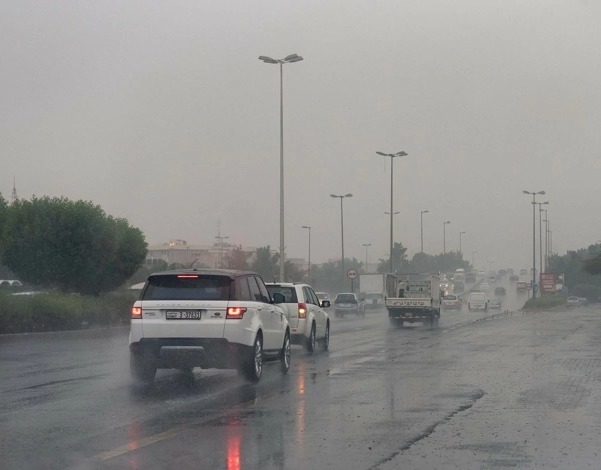 Abdali Records Highest Rainfall as Kuwait Sees Wide Variations in Downpour