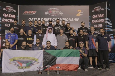 Kuwaiti drivers sweep podium at Qatar Drift Championship second round