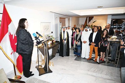 Embassy of Canada hosts 60th anniversary of ties with Kuwait