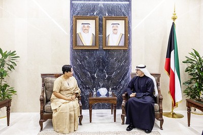 Kuwait eyes closer ties with India, Djibouti