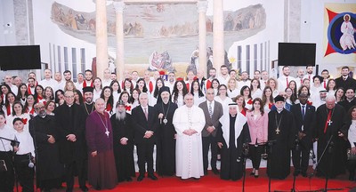 Bishop Berardi congratulates Amir on leadership milestone