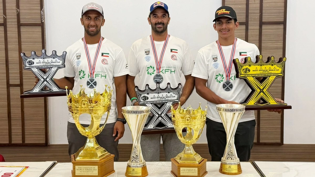 Kuwaiti jet ski riders shine at the King of Thailand Cup in Pattaya