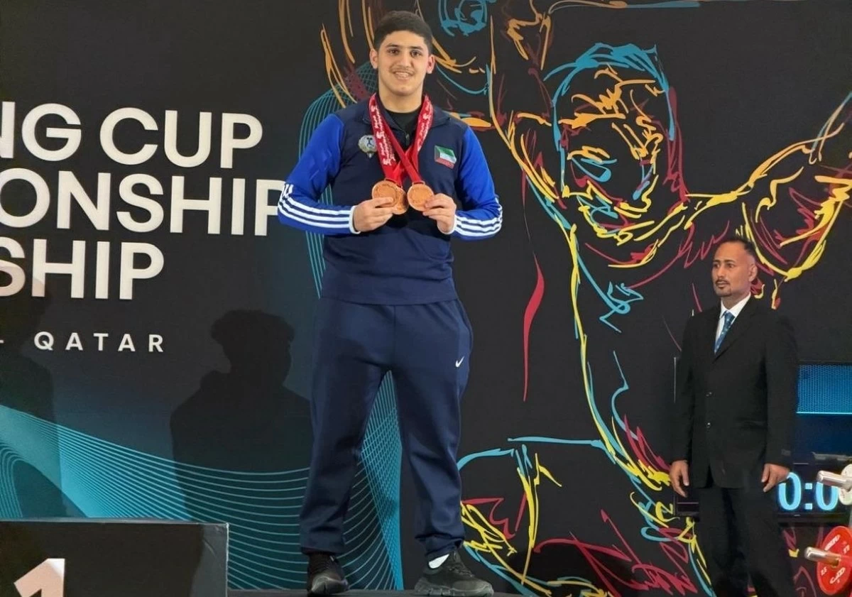 Kuwait's weightlifting team wins 9 bronze medals