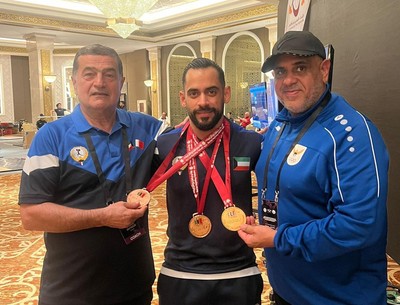Kuwait's weightlifting team wins 9 bronze medals