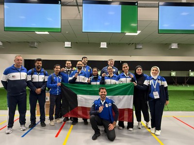 Kuwait bags two more medals at the Arab Shooting Championship