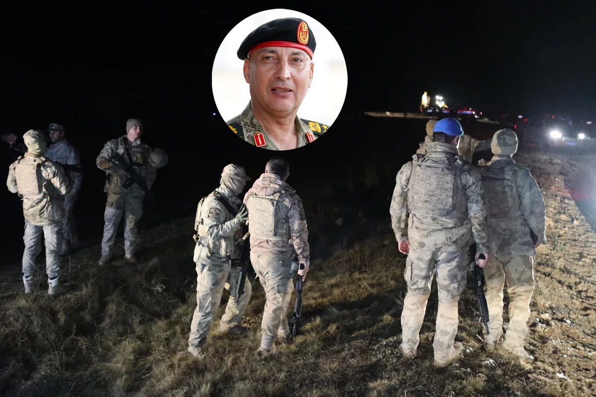 Search Teams Probe Wreckage After Libyan Army Chief And 7 Others Are Killed In Turkey Plane Crash