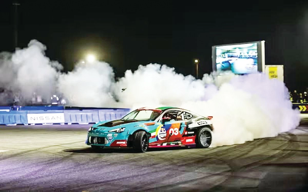 Red Bull&rsquo;s 'Car Park Drift' makes comeback